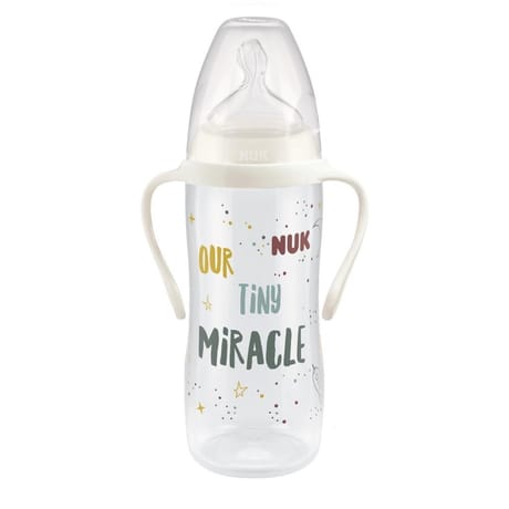 Biberon col large serenity+ 360ml 6-18m XL poignées Nuk