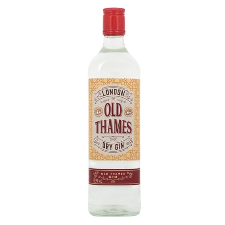 Old thames gin london dry 1l 37.5%
