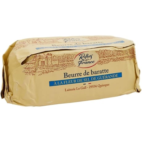 Reflets de France beurre de baratte sel de guérande 250g