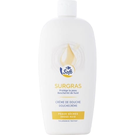 Carrefour Soft gel douche surgras 750ml