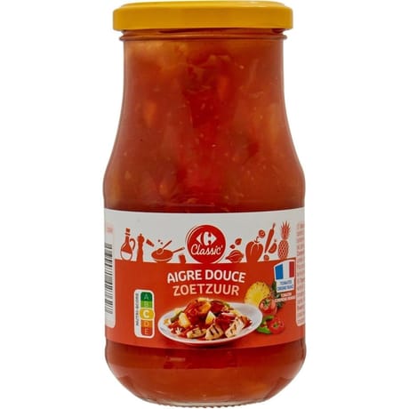 Carrefour classic' sauce aigre douce 420g