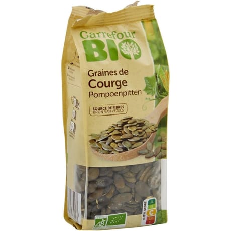 Carrefour bio graines de courge bio  200g