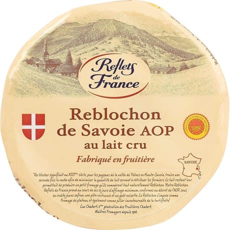 Reflets de France reblochon au lait cru aop 450g