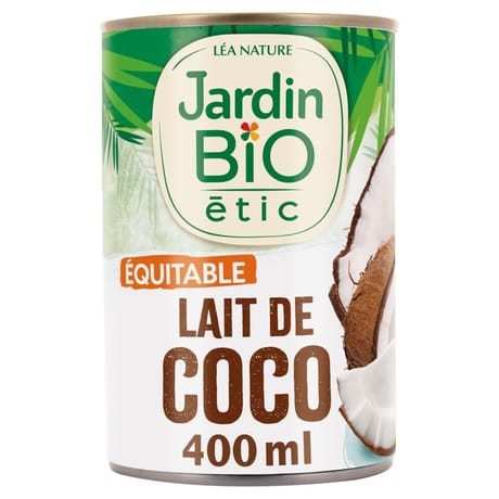 Jardin bio etic lait de coco bio 40cl