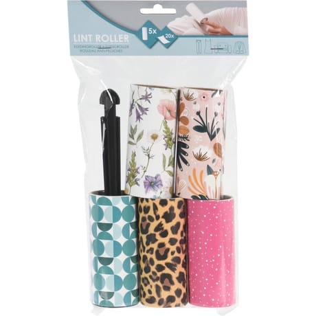 Rouleau anti peluches avec 4 recharges