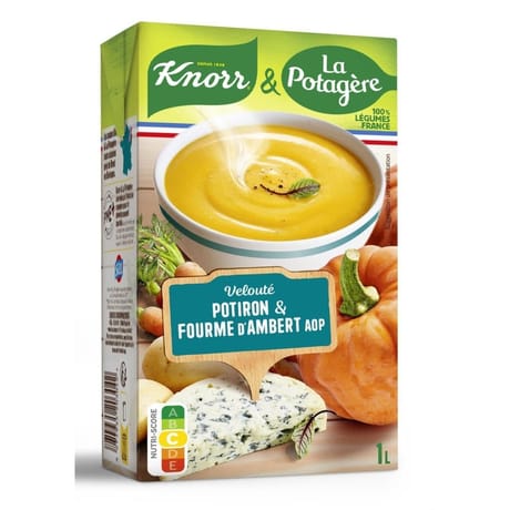 La potagere veloute de potiron fourme d'ambert 1L