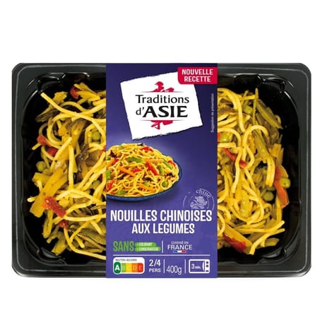 Traditions d'Asie nouilles chinoises aux légumes 400g