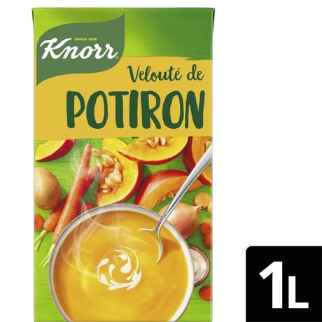 Knorr veloute de potiron a la creme fraiche française 1000 ml