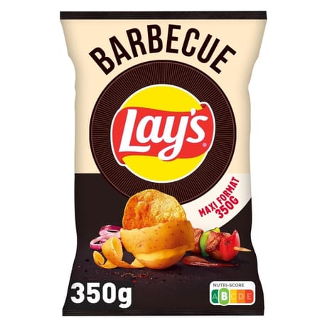 Lays chips saveur barbecue maxi format 350g