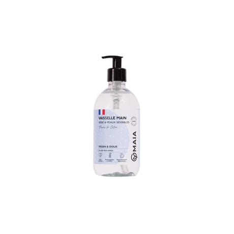 Maia liquide vaisselle universel rechargeable fleurs de coton bébé 500ml