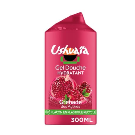 Ushuaia douche pulpe grenade 300ml