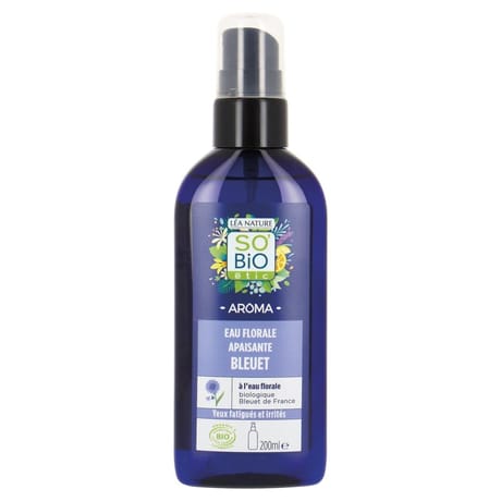 So Bio eau florale bleuet bio décongesionnante contour de l'oeil 200ml