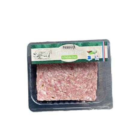 Terrine de porc à l'ai des ours 100g