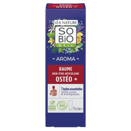 So Bio étic baume osteo+ bien être articulaire bio 75ml