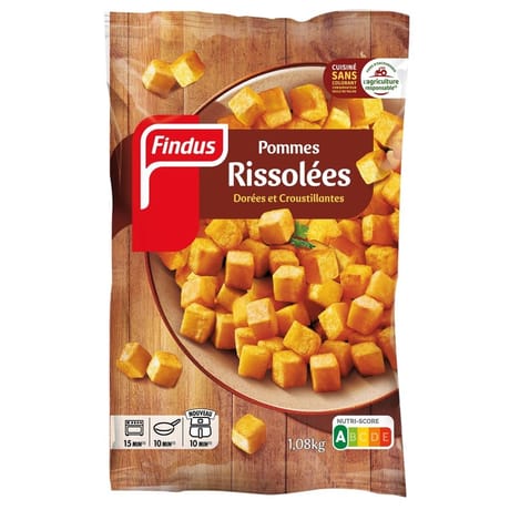 Findus pommes rissolées 1.08kg