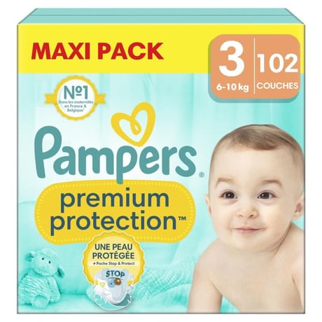 Pampers premium protection maxi t3 x102