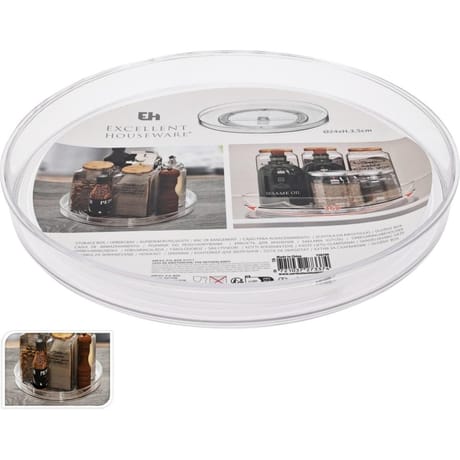 Plateau de rangement rotatif