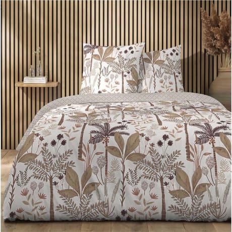 Parure housse de couette 200x200cm + 2 taies 63x63cm expedition