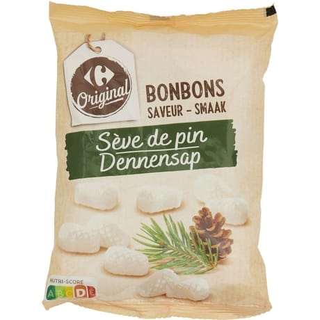 Carrefour original bonbons sève de pin - 250g