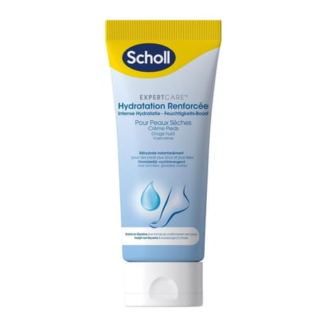 Scholl crème hydratation renforcée pieds 75 ml