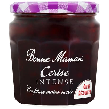 Bonne maman confiture cerise intense 335g