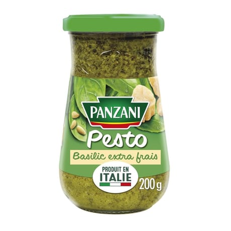 Panzani sauce pesto au basilic frais 200g