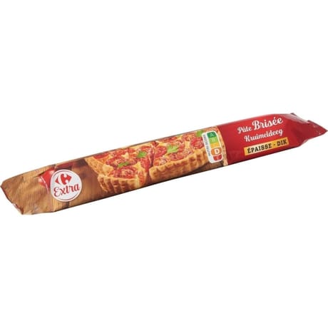 Carrefour Extra pâte brisée épaisse 280g