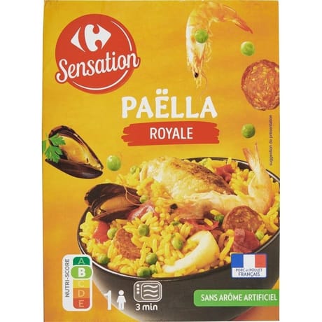 Carrefour sensation paëlla royale 400g