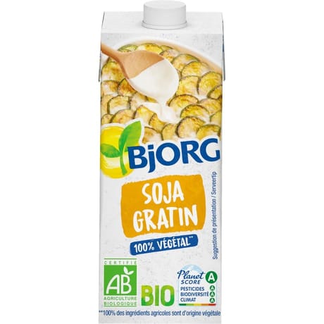 Bjorg soja gratin bio 20cl