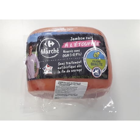 Fqc jambon supérieur avec couenne