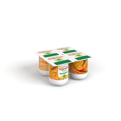 Sojasun mangue 4x100g