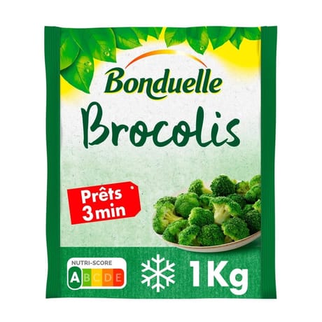 Bonduelle brocolis vapeur kg