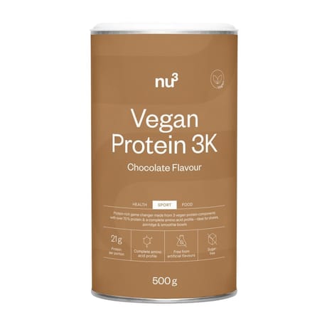 Nu3 vegan protein 3k chocolat 500g