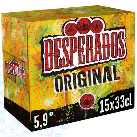 Desperados pack 15x33 5.9%vol