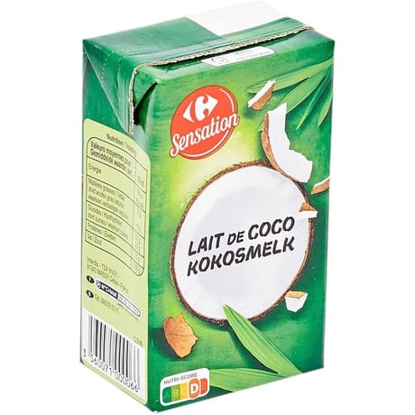 Carrefour sensation lait de coco 250ml