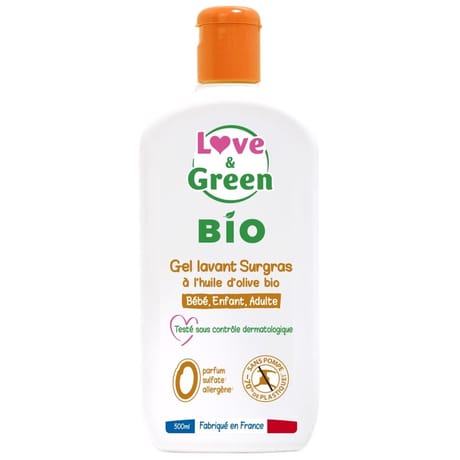 Love & green gel surgras bio 500ml