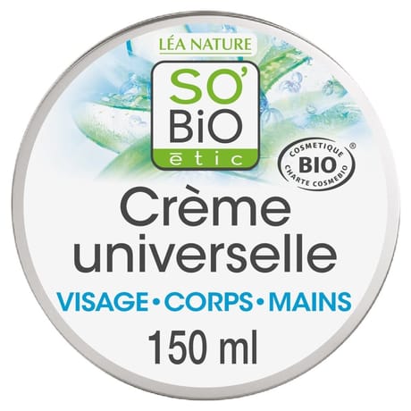 So bio etic crème universelle multi usage hydra aloé vera 150ml bio