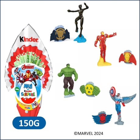 Kinder maxi surprise hot wheels x1-150g