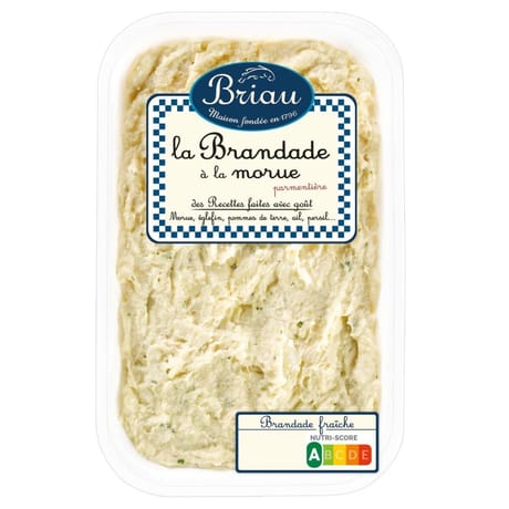 Brandade à la morue parmentière 750g
