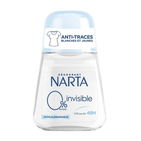 Narta femme classic déodorant roll on invisible 50ml