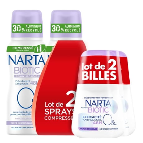 Narta femme classic déodorant roll on efficaciter 50ml