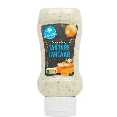 Carrefour sensation sauce tartare 340g