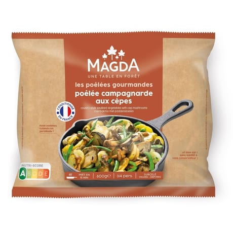 Magda poêlée campagnarde aux cèpes 600g