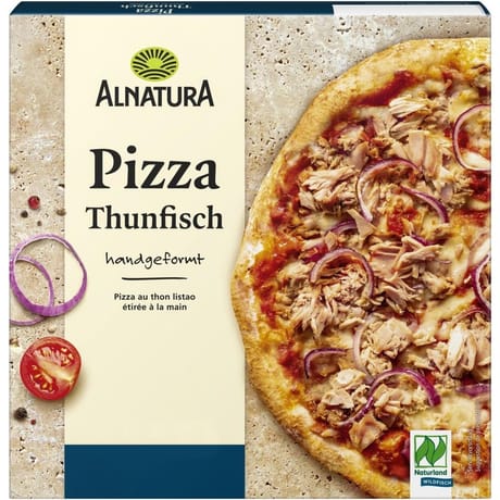 Alnatura pizza au thon bio 350g