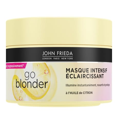 John frieda sheer blonde masque intensif eclaircissant go blonder 250ml