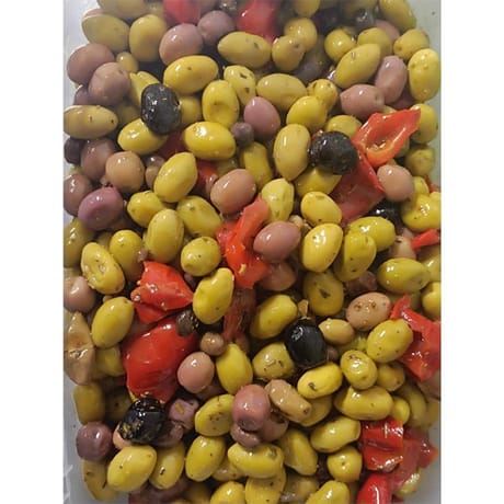 Mélange olives avec herbes de provence