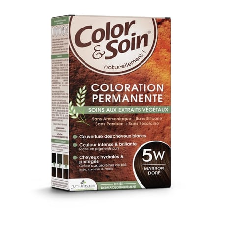 3 chênes Color & soin Coloration 5w marron dore x1