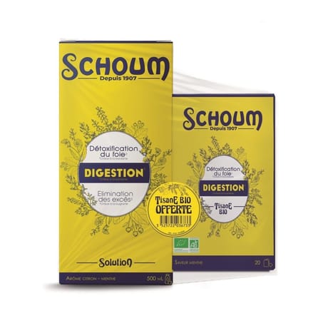 3 chênes schoum flacon + tisane 500ml