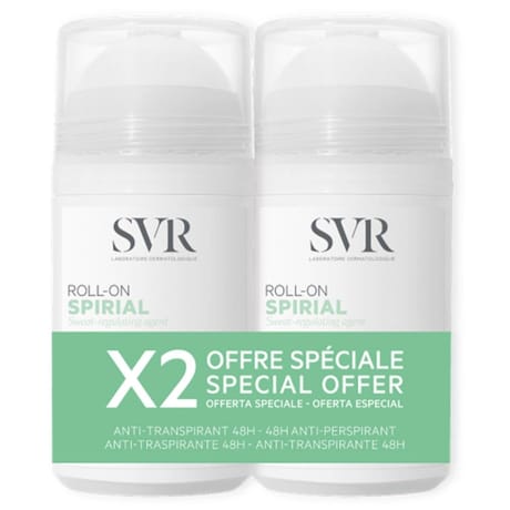 Svr duo spirial roll on 50ml x2