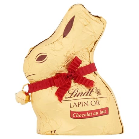 Lindt lapin or chocolat au lait x1-50g